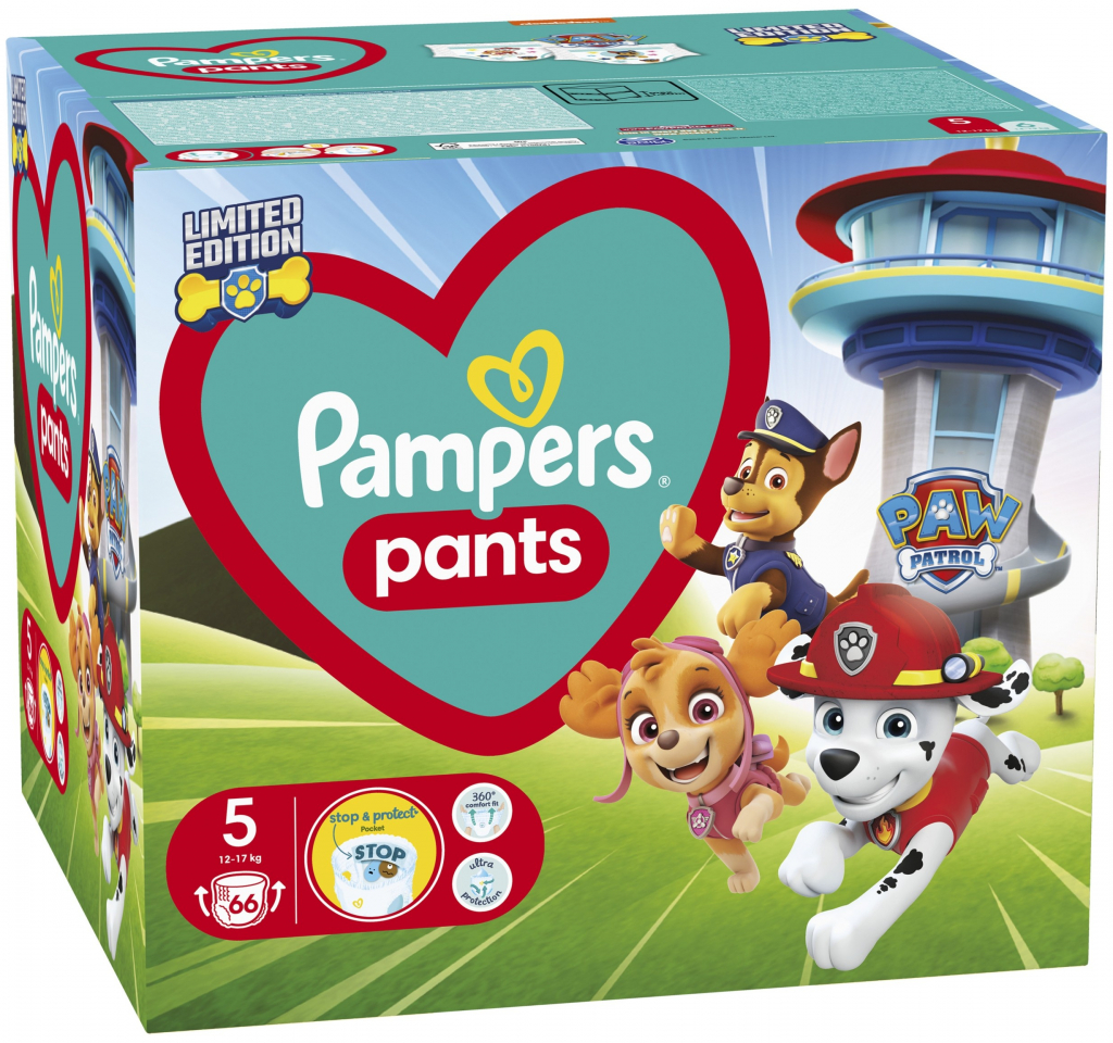 PAMPERS Active Baby Pants 5 66 ks