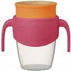 B.BOX 360° netečúci učiaci hrnček ružový/oranžový 250 ml