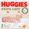HUGGIES® Plienky jednorázové Extra Care 2 (3-6 kg) 58 ks