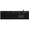 Klávesnica Logitech Gaming G512, RGB, GX Red (lineárne), US (920-009370) čierna