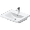 Duravit D-Neo - Umývadlo, 60x48 cm, s prepadom, otvor na batériu, biela 2367600000