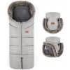 Petite&Mars Set zimný Arctic 4v1 Furry Champagne Shower
