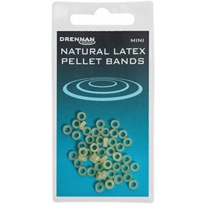 Drennan peletové krúžky Natural Latex Pellet Bands Small