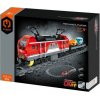 iM.Master Stavebnica vlak červený s autami 53,6x12x6 cm
