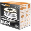 ECOLIGHT LED pásik NEON - 230V - 1m - 8W/m - IP68 - vodotesný - neutrálna biela