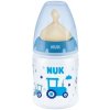 Nuk dojčenská fľaša First Choice Temperature Control modrá 150 ml