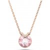 Swarovski Trblietavý bronzový náhrdelník Bella 5662088