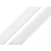 Suchý zips háčik + plyš samolepiaci šírka 20 mm - 25 m biela