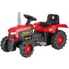 Šlapací traktor Dolu velký, červený