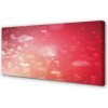 Obraz canvas Červené srdce pozadia 100x50 cm