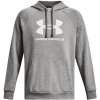 Under Armour mikina s kapucňou UA Rival Fleece Logo HD-GRY 1379758-025