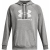 Under Armour Mikina s kapucňou UA Rival Fleece Logo HD-GRY 1379758-025