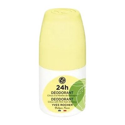Yves Rocher Dezodorant 24 h Citrus s mätou 50 ml