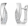 SOFIA strieborné náušnice AEAE1316Z/R4