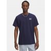 Under Armour Pánske tričko UA M LOGO EMB HEAVYWEIGHT SS Modrá XXL