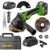 Procraft PGA22-1B-C akumulátorová uhlová brúska 20 V 125 mm bez kefiek + 1x akumulátor 4,0 Ah + nabíjačka + kufor