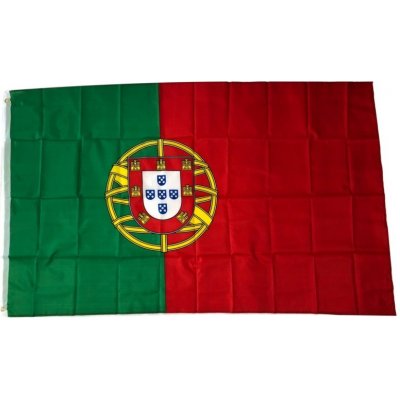 Vlajka, polyester, obojstranná potlač, Portugalsko, 150x90cm
