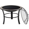 DB Garden Záhradné ohnisko Watson 76 cm čierne II