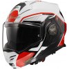 LS2 prilba ADVANT X FF901 Metryk white/red - XXL