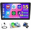 RADIO NAVIGÁCIA PEUGEOT 407 2004-2011 CARPLAY 6GB+128GB ANDROID 8-core SIM