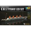 Model lode Model Kit loď 14220 - RMS TITANIC + LED SET MCP (8809258923886)