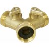 EXTOL PREMIUM 8876042 Ventil mosadzný / rozdvojka, 3/4''
