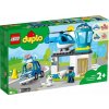 LEGO DUPLO Policajná stanica a helikoptéra 10959