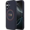 Red Bull Silikónový červený prsteň MagSafe kryt pre iPhone 17 námornícka modrá (RBHMP17S24SIILVR)