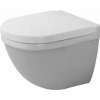 Duravit Starck 3 wc misa závesné bez oplachovacieho kruhu biela 2227092000