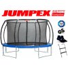 Trampolína JUMPEX SST 366 cm (3,7 m) Modrá s vnútornou sieťou,