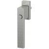 OKENNÉ KĽUČKY - DUBLIN (s tlačítkom) Farba: INOX kartáčovaná, Trn: 40mm