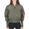 Alpha Industries zimná MA-1 Cyber mud zelená