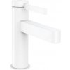 Hansgrohe Finoris - Umývadlová batéria 100, s výpustom Push-Open, EcoSmart, matná biela 76010700
