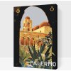 Vymalujsisam.sk Maľovanie podľa čísiel - Plagát Palermo, Taliansko Veľkosť: 40x60cm, Rám: Na kartónovej doske