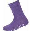 SAFA Merino ponožky detské protišmykové fialové