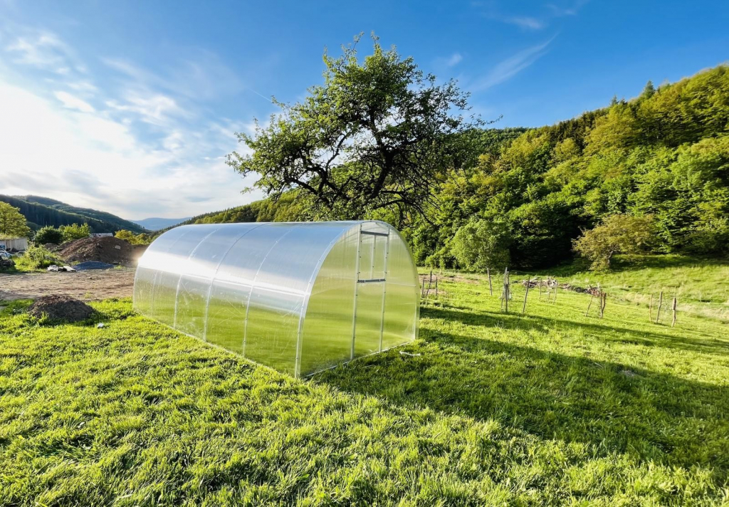 Euroskleník Hliníkový skleník polykarbonát 4mm 3 m x 6 m EAL300200