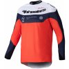 Dres ALPINESTARS Pro-Dura 2025 (modrá/oranžová/biela) M