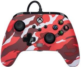 PowerA Enhanced Red Camo 1525942-01