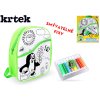 Wiky Batoh Krtko vymalovávací zelený 30 cm + 8 fixiek W006177