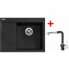Sinks RIM 650 P Granblack + Mix 3 P GR