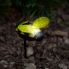 Zapichovacia solárna lampa - včielka - 8 x 6,5 x 14 cm - biela LED