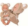 Antonio Juan 14364 Bimba - mrkací miminko se zvuky a měkkým látkovým tělem - 37 cm