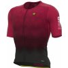 Alé Cycling letný cyklistický dres R-EV1 Velocity pánsky čierny/červený M