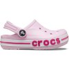 Crocs BAYABAND CLOG K detské šľapky ružová