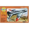 Směr plastikový model letadla ke slepení Fiat G. 55 slepovací stavebnice letadlo 1:48