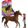 Schleich HORSE CLUB Hannah & Cayenne