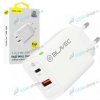 Nabíjačka BLAVEC BC-5 GaN PD QC 45W USB a USB-C 3A biela