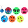 Lopta Smajlík 11cm nafúknutý 6 druhov