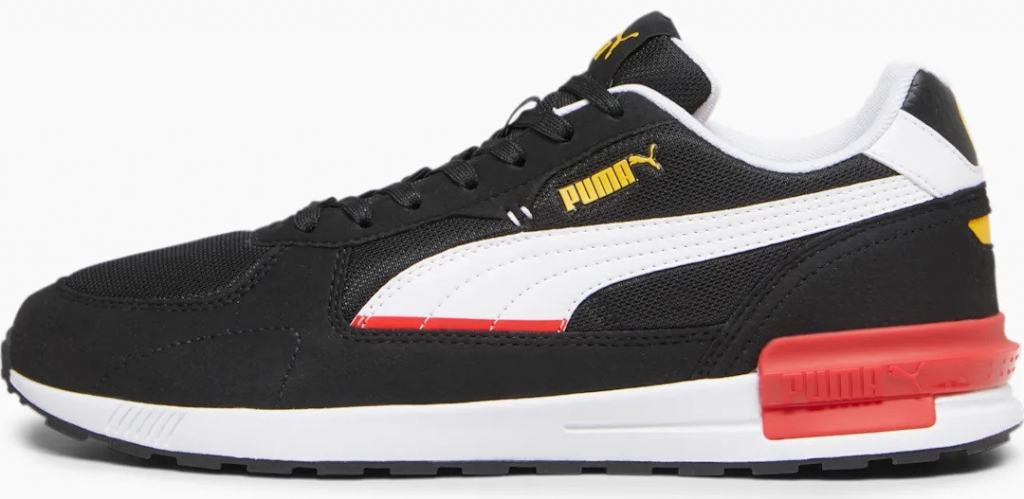 Puma Pánske topánky Graviton čierna/červená