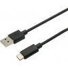 Kabel C-TECH USB 2.0 AM na Type-C kabel (AM/CM), 1m, černý CB-USB2C-10B